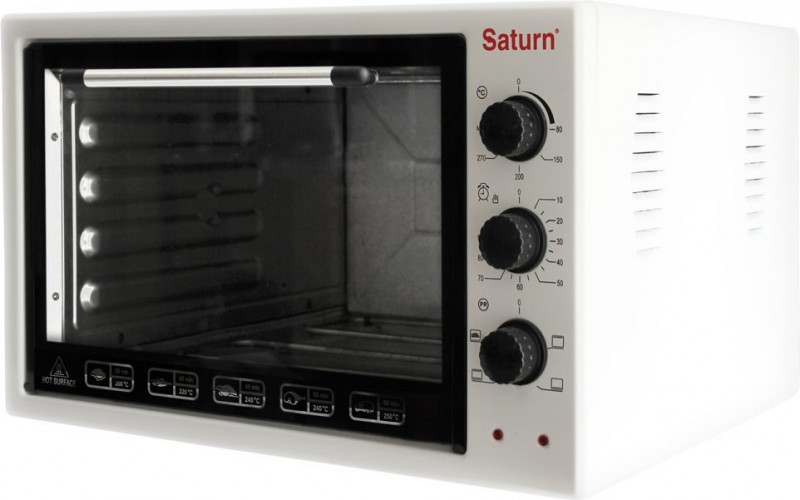 Електрична піч Saturn ST-EC 3802 White (F00145898)