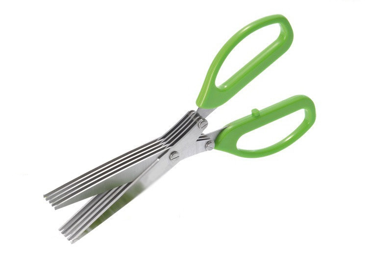 Ножиці для зелені з 5 лезами Empire EM-3114 19х1,5 см Зелений