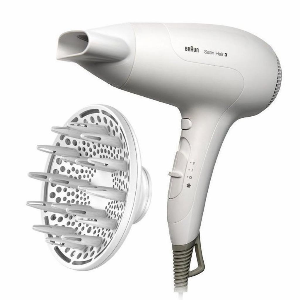 Фен Braun SatinHair3 HD 385 Білий (F00125679)