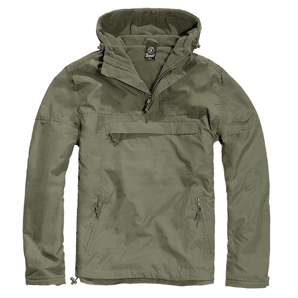 Куртка ветровка Brandit Windbreaker OLIVE M Зелений (3001.1-M)