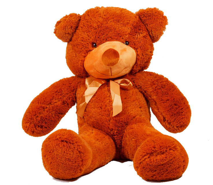 М'яка іграшка ведмідь Тедді 100 см Коричневий (196-19112821)