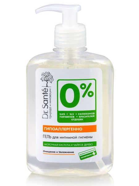 Гель для інтимної гігієни 250 мл Dr.Sante 0% 9311
