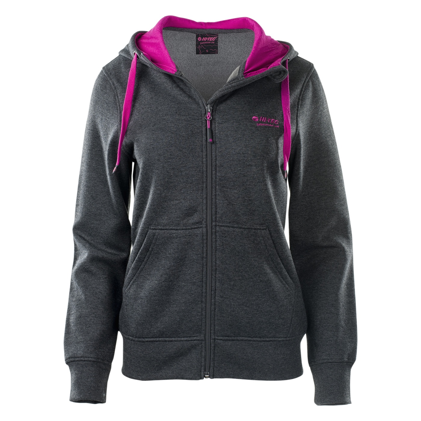 Кофта Hi-Tec Lady Silian DARK GREY L Серый (HTLSLNDKGR)