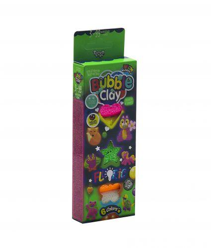 Набір для ліплення Danko Toys Bubble Clay Fluoric (рус) BBC-FL-6-02