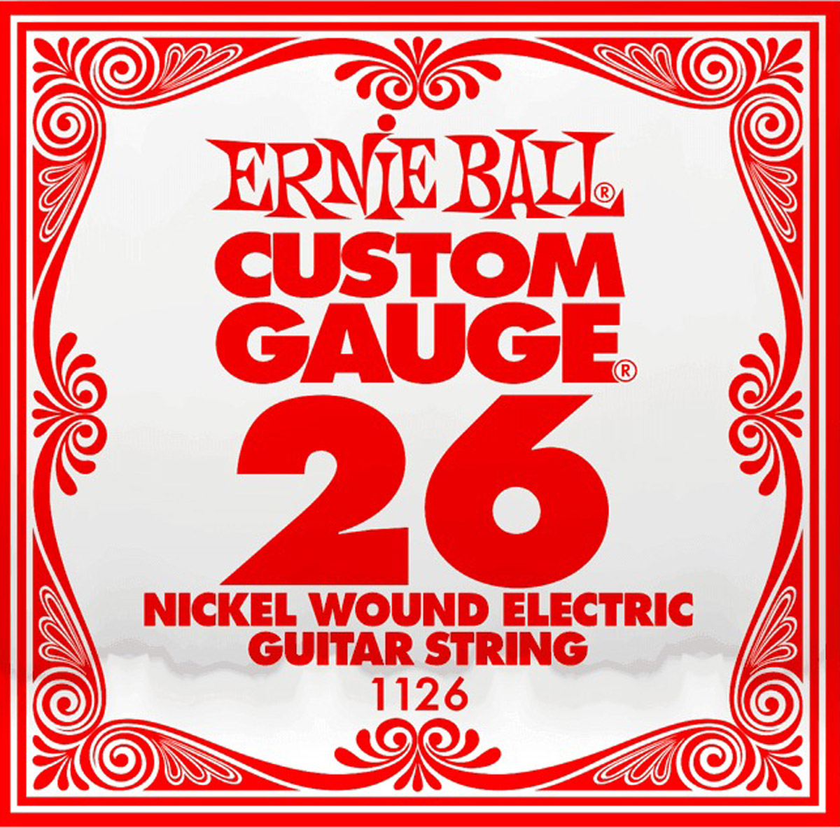 Струна Ernie Ball 1126 Nickel Wound Electric Guitar String .026
