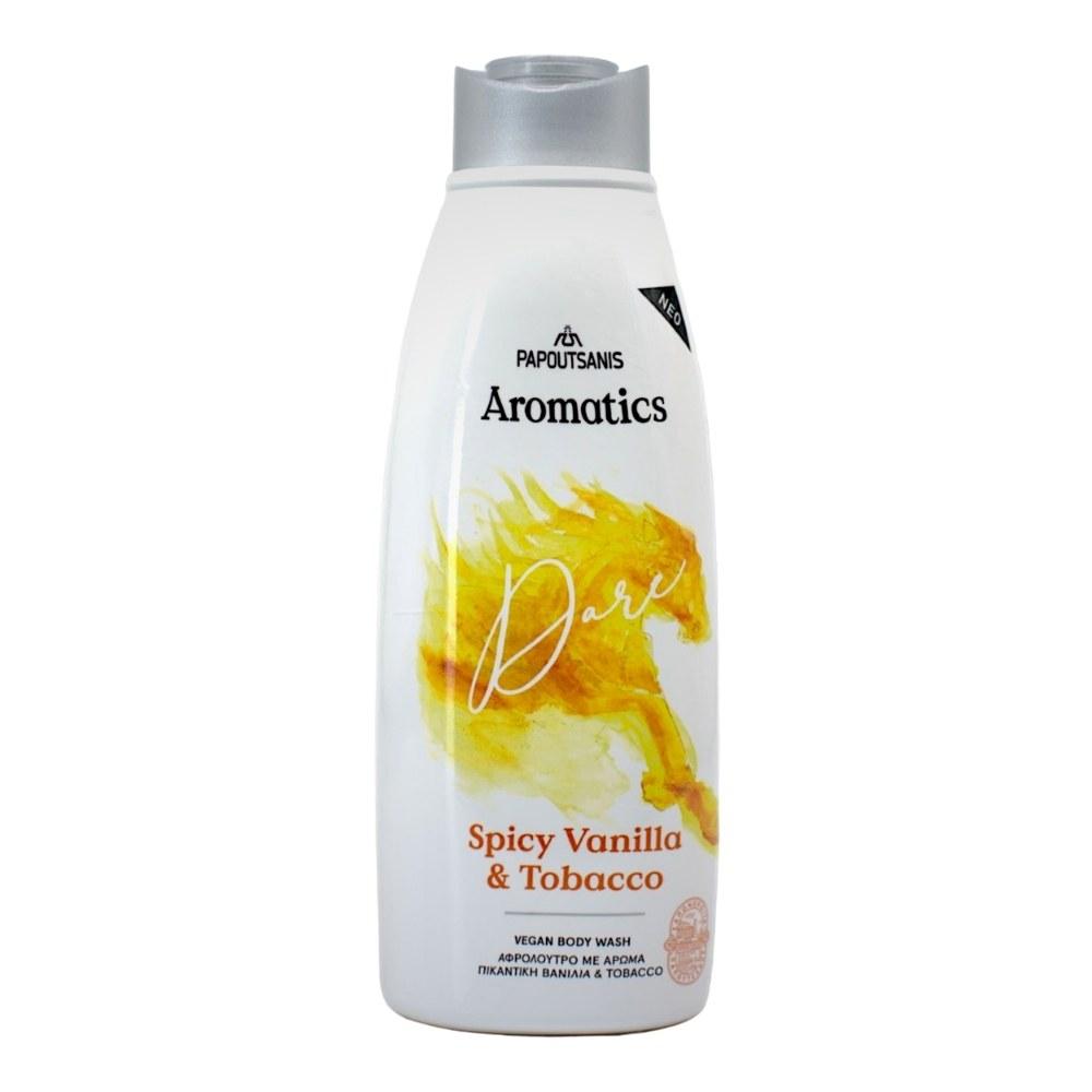 Гель для душа Aromatics Vegan Dare Пряная ваниль и Табак 600 мл