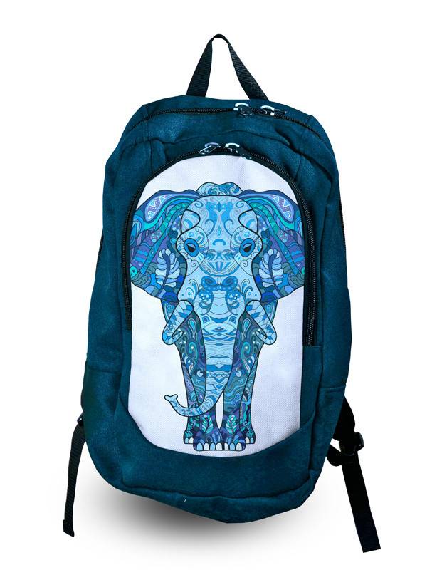 Рюкзак с фотопечатью Синий слон (168-1652601)