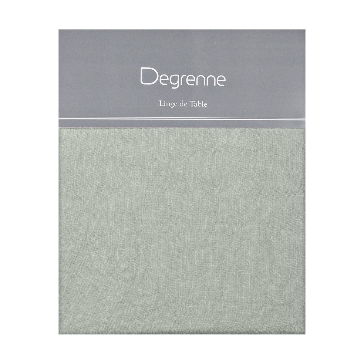 Скатертина Degrenne Paris Linge de Table 170x250см Зелений 234072