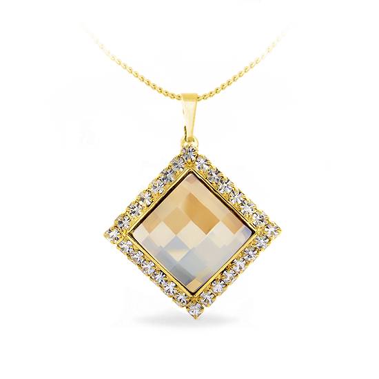 Кулон з ланцюжком KOBI CAROLINE зі Swarovski (7430-3116-06-35)