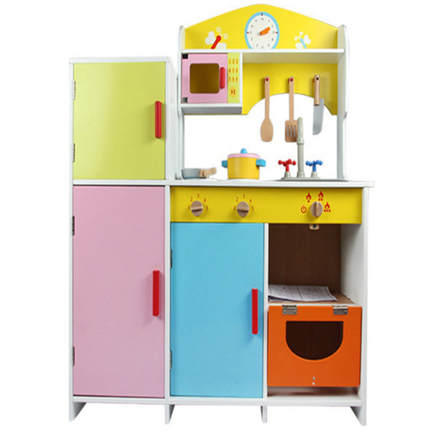 Кухня деревянная детская Разноцветный (2-21378-62203)