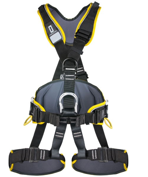 Система страхувальна Singing Rock Profi Worker standart 3D XL Чорний-Жовтий