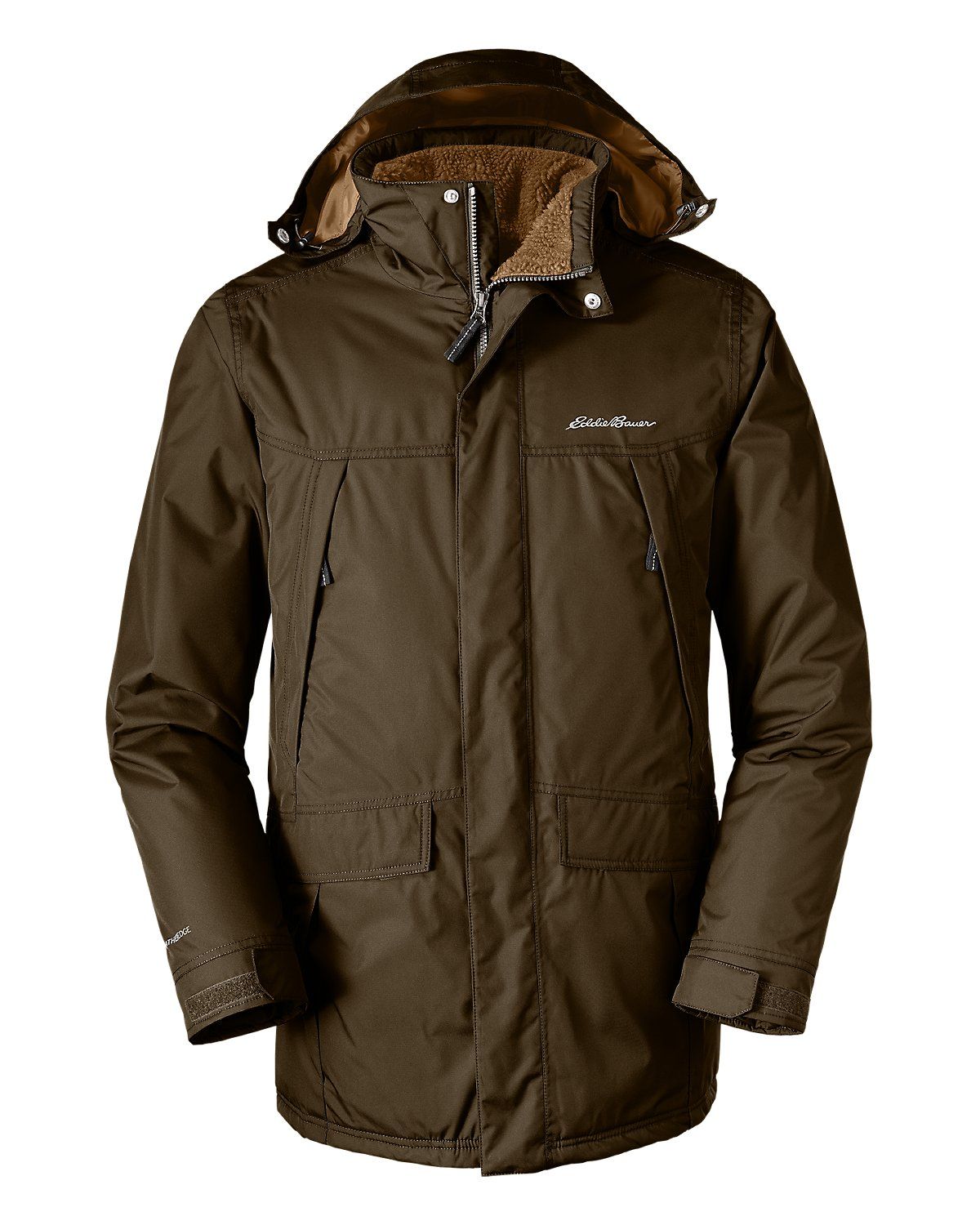 Куртка Eddie Bauer Mens Rainfoil Insulated Parka L Коричневый (6019HT)