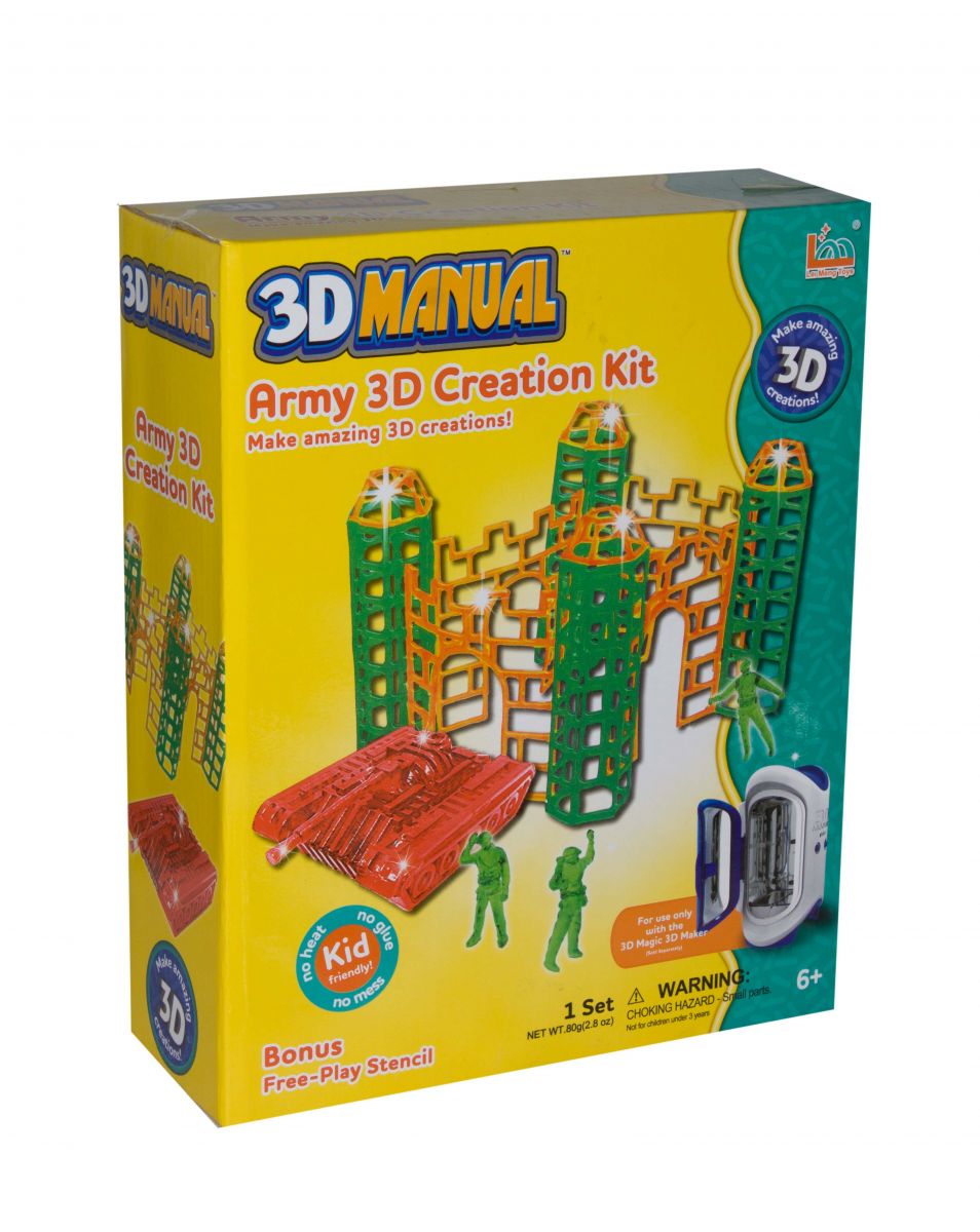 Набор 3D MANUAL Army Lei Meng Toys (LM111-2C/2B)