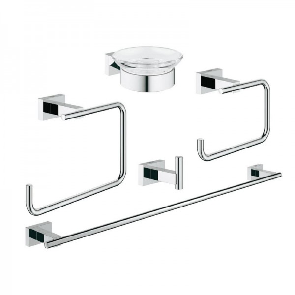 Набір аксесуарів Grohe Ex Essentials Cube 40758001 Хром (213757)