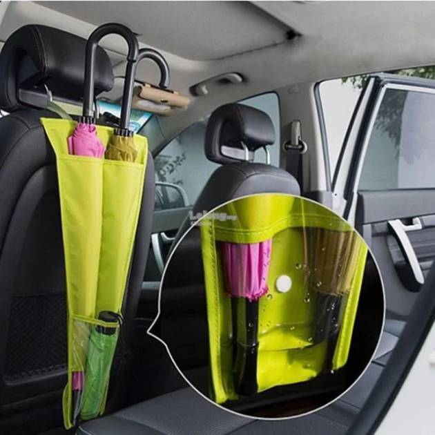 Компактний навісний органайзер для парасольок UMBRELLA STORAGE HANGING BAG в автомобіль