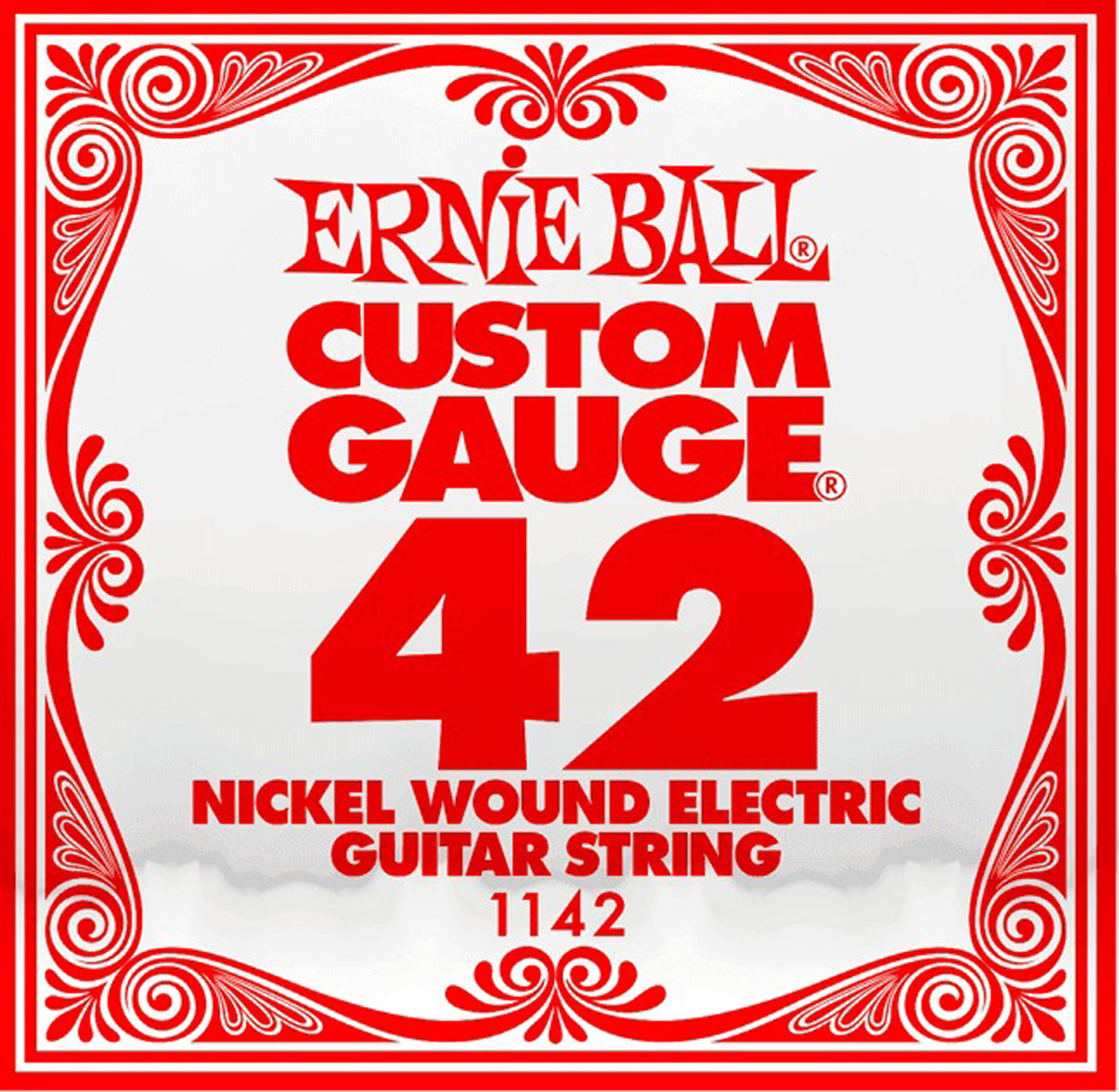 Струна Ernie Ball 1142 Nickel Wound Electric Guitar String .042
