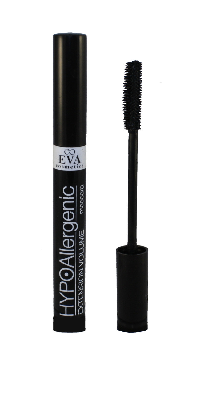 Тушь для ресниц удлинняющая с подкручивающим эффектом EVA Cosmetics HYPOAllergenic Extension Volume Mascara (12010500228)