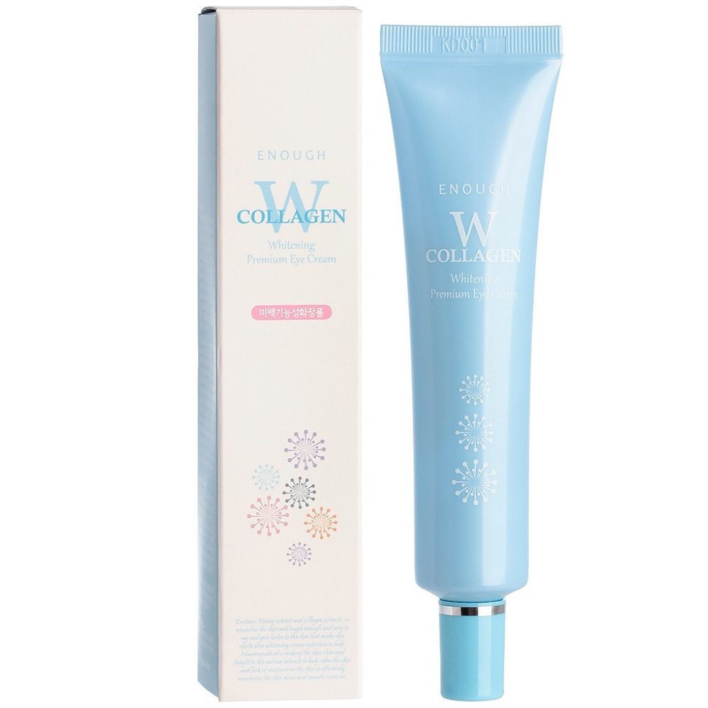 Крем для глаз осветляющий с коллагеном Enough W Collagen Whitening Premium Eye Cream 30 мл 8809280061464