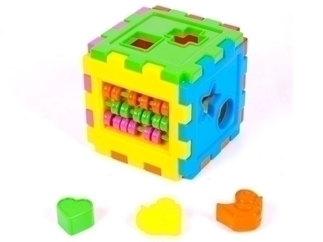 Логический куб-сортер Kinderway со счетами (KW-50-201)