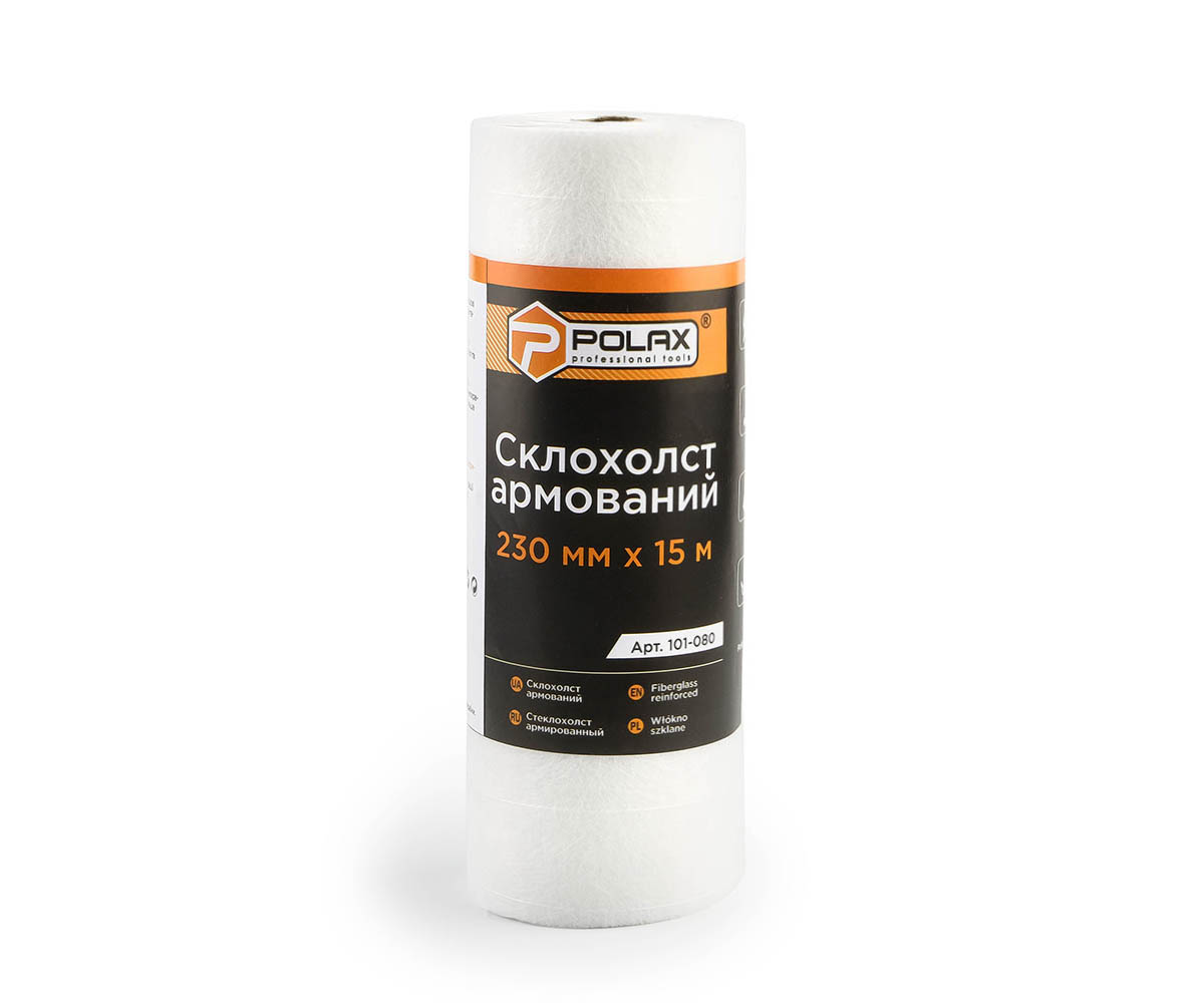 Склополотно Polax армоване 230 мм * 15 м (101-080)