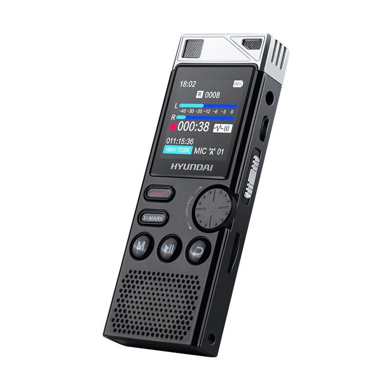 Диктофон профессиональный стерео Hyundai E-750 16 Гб VOX датчик голоса