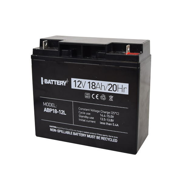 Аккумулятор 12В 18 Ач для ИБП I-Battery ABP18-12L