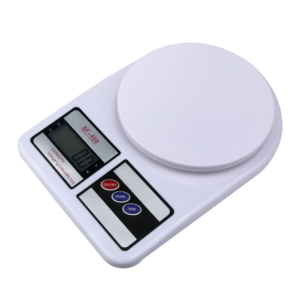 Електронні кухонні ваги SF-400 до 10 кг. Білий (101005325)