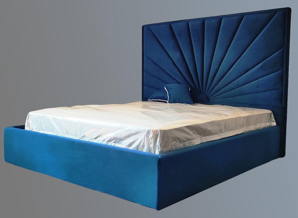 Кровать двуспальная BNB Sunrise Premium 160 х 200 см Simple Синий