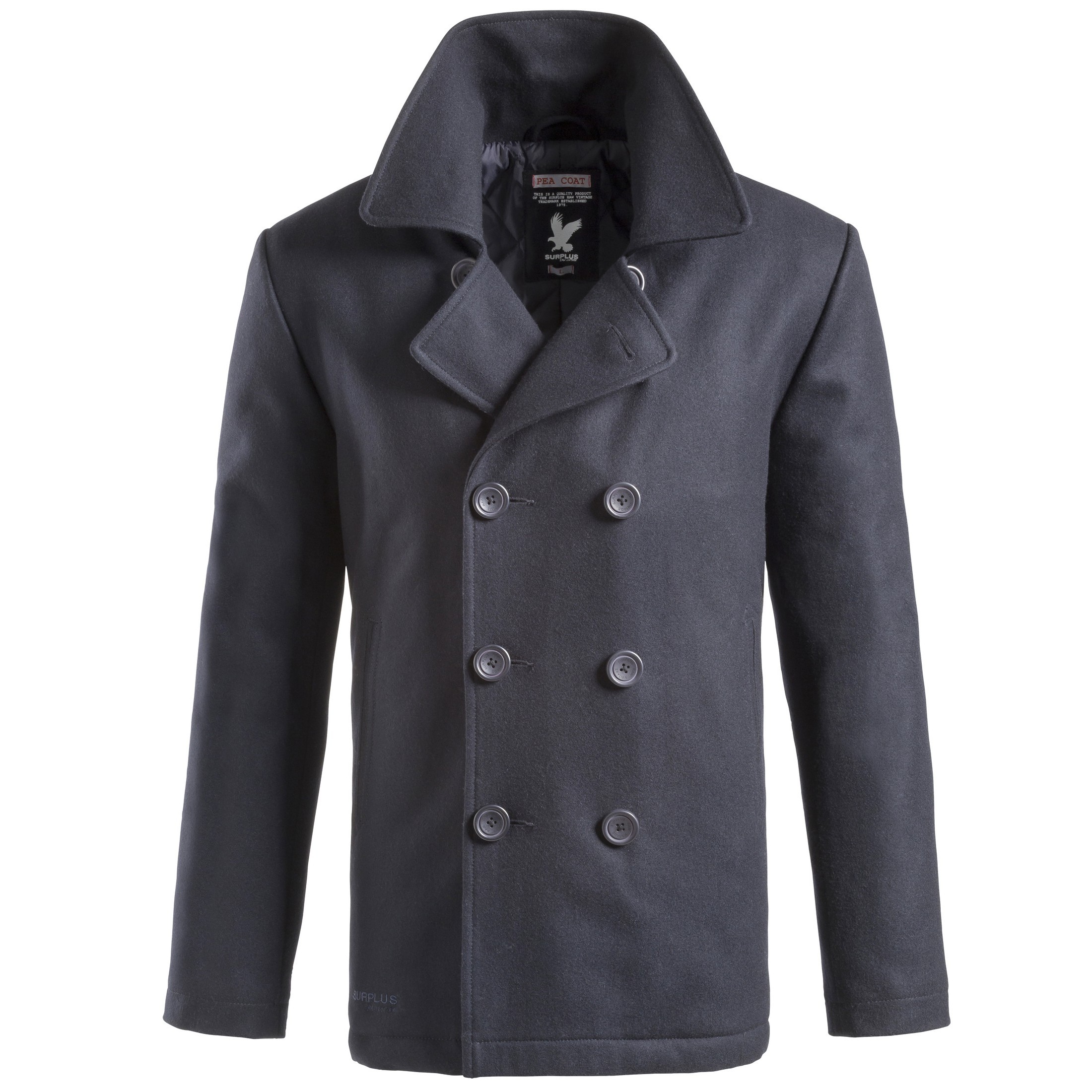 Бушлат Surplus Pea Coat XXL Синій (20-4030-10)