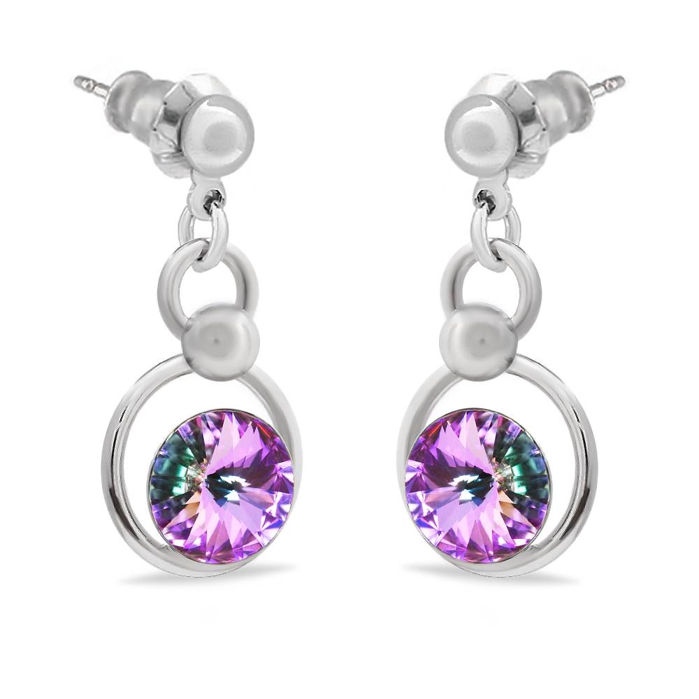 Сережки KOBI Hloya зі Swarovski 8 мм (7440-5792-22-32)