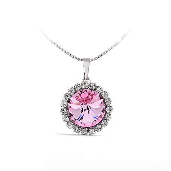 Підвіс з ланцюжком KOBI Rivoli Strass Ø 16 мм зі Swarovski (7430-3090-14-32)