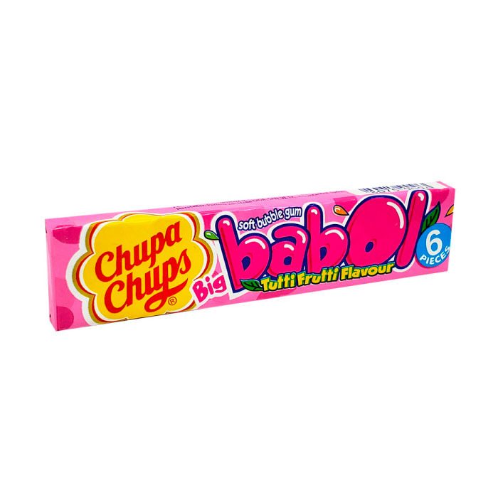 Жевательная резинка Chupa Chups Big Babol Tutti Frutti Тутти-фрутти 27г (17166)