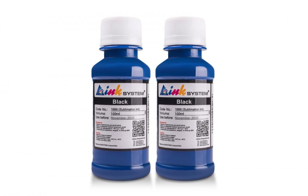 Сублімаційне чорнило INKSYSTEM Epson 100 мл 2 шт Black (12478)