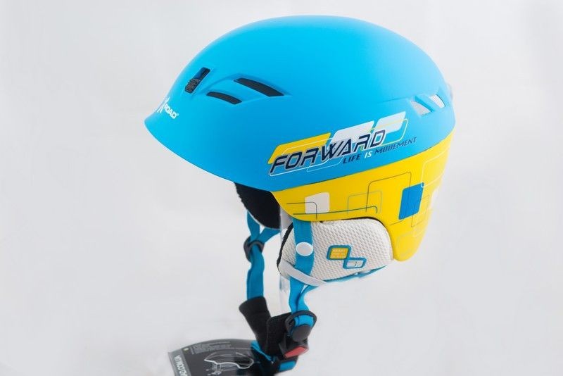 Шлем горнолыжный X-Road PW 930-7 blue-yellow Blue S/M (XROAD-PW930-7BLUYELSM)