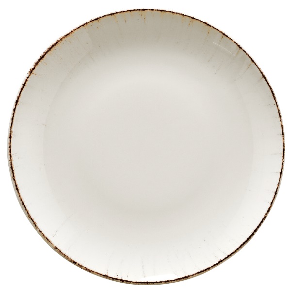 Тарелка Bonna Retro 17 см Белый с ретро-краем E100GRM17DZ 