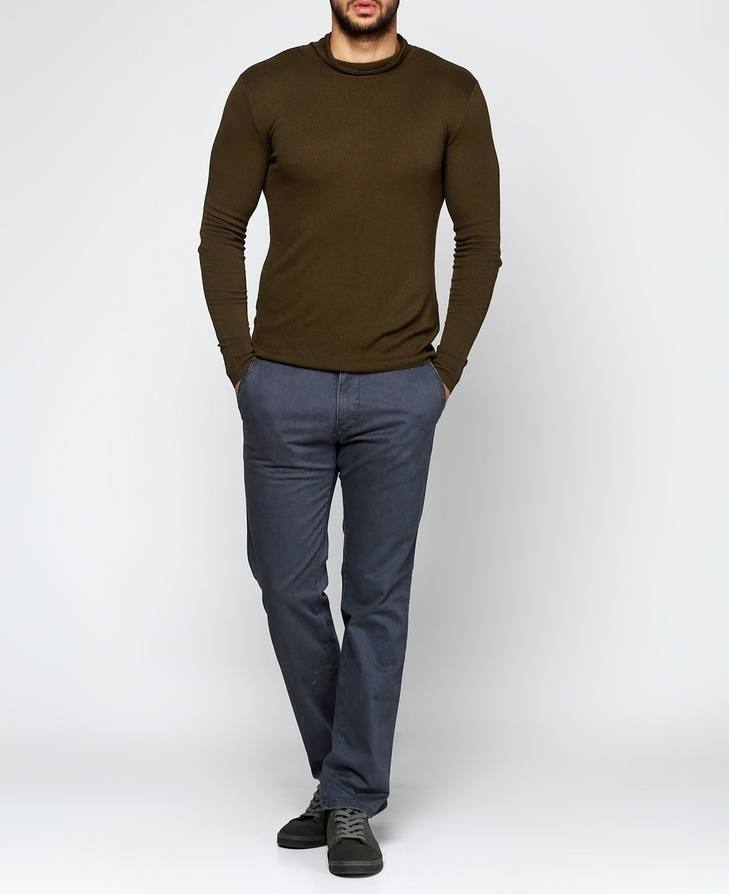 Чоловічі джинси Pioneer 40/34 Сірий (2900054566010)