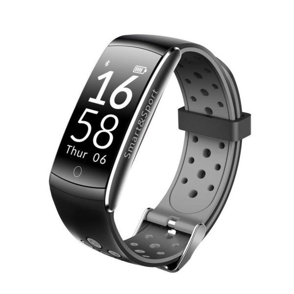 Фітнес браслет Smart Band SiMax Q8 Tonometr Сірий
