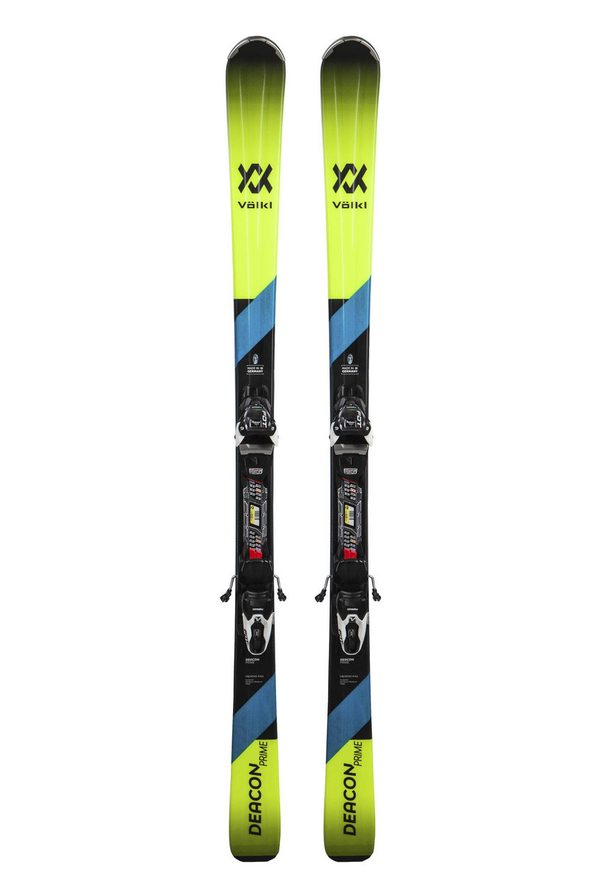 Ліжі гірські Volkl Deacon Prime 142 Black-Green (Dc_Prim_142_Blk_Grn)