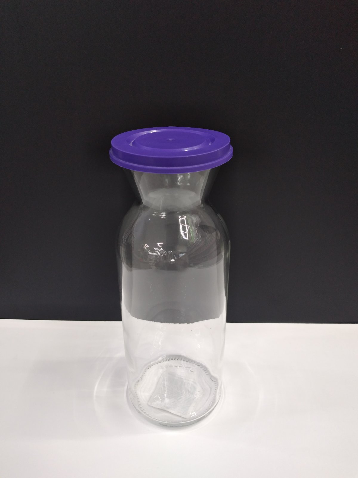 Скляний графин із кришкою 1 л. Uniglass Carafe Athos 65310 К