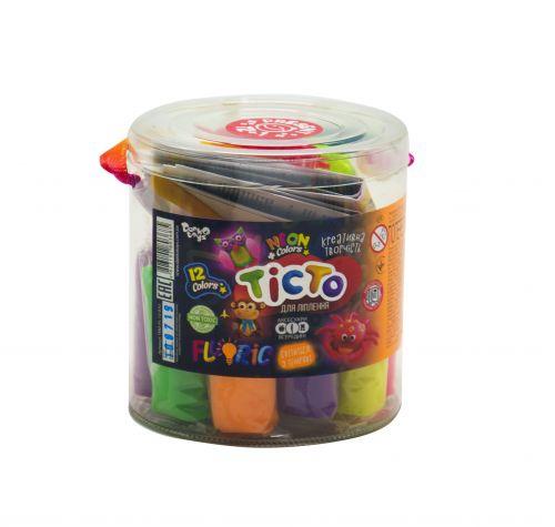 Набір для ліплення Danko Toys Fluoric, 13 кольорів TMD-FL-12-01U