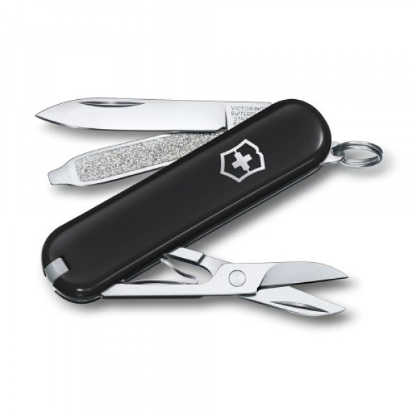 Ніж Victorinox Classic SD Colors Чорний (1049-Vx06223.3G)