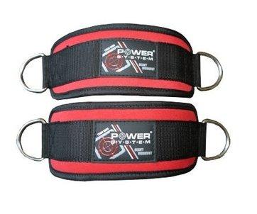 Манжеты на лодыжку Power System Ankle Strap PS-3410_Black_Red