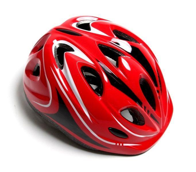 Защитный шлем для катания с регулировкой размера Красный