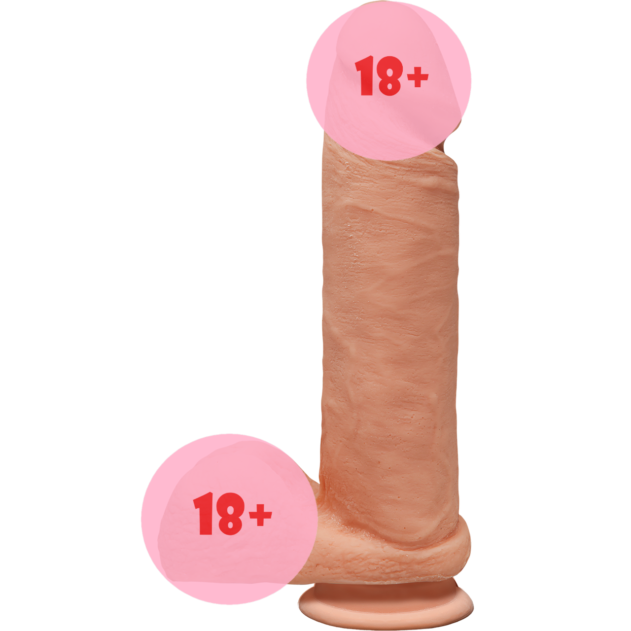 Фалоімітатор Doc Johnson The D - Perfect D - 8 Inch With Balls (SO1577)