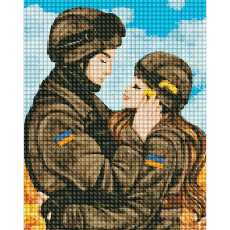 Алмазная мозаика "Любовь победит" ©krizhanskaya Идейка AMO7613 40х50 см