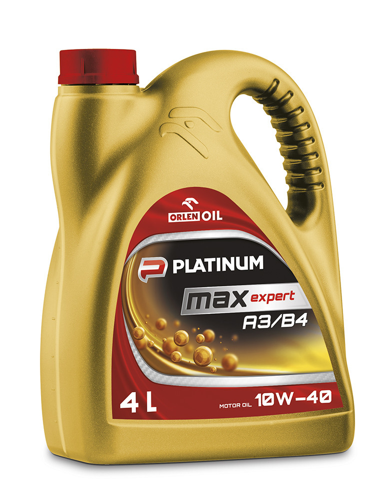 Моторное масло PLATINUM MAX EXPERT   A3/B4 4л 10W-40