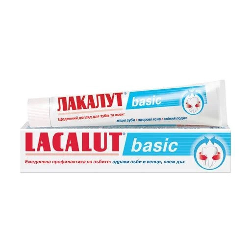 Зубная паста Lacalut Basic 75 мл