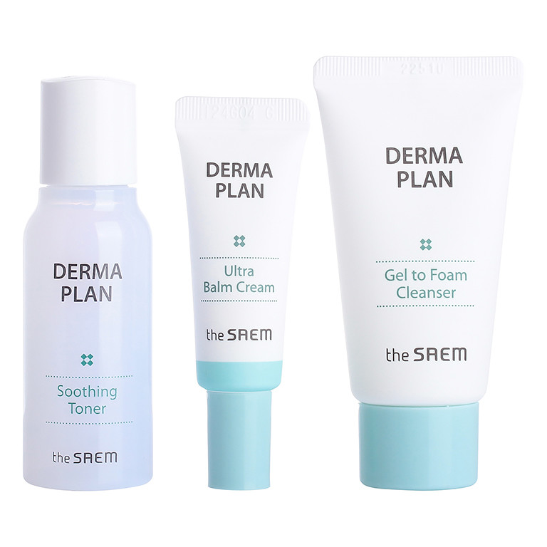 Набір для обличчя The Saem Derma Plan Mini 3 Set 3 шт (8806164165034)