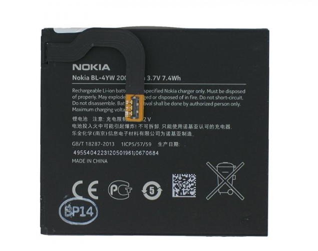 Батарея Nokia BL-4YW 2000 мА*ч