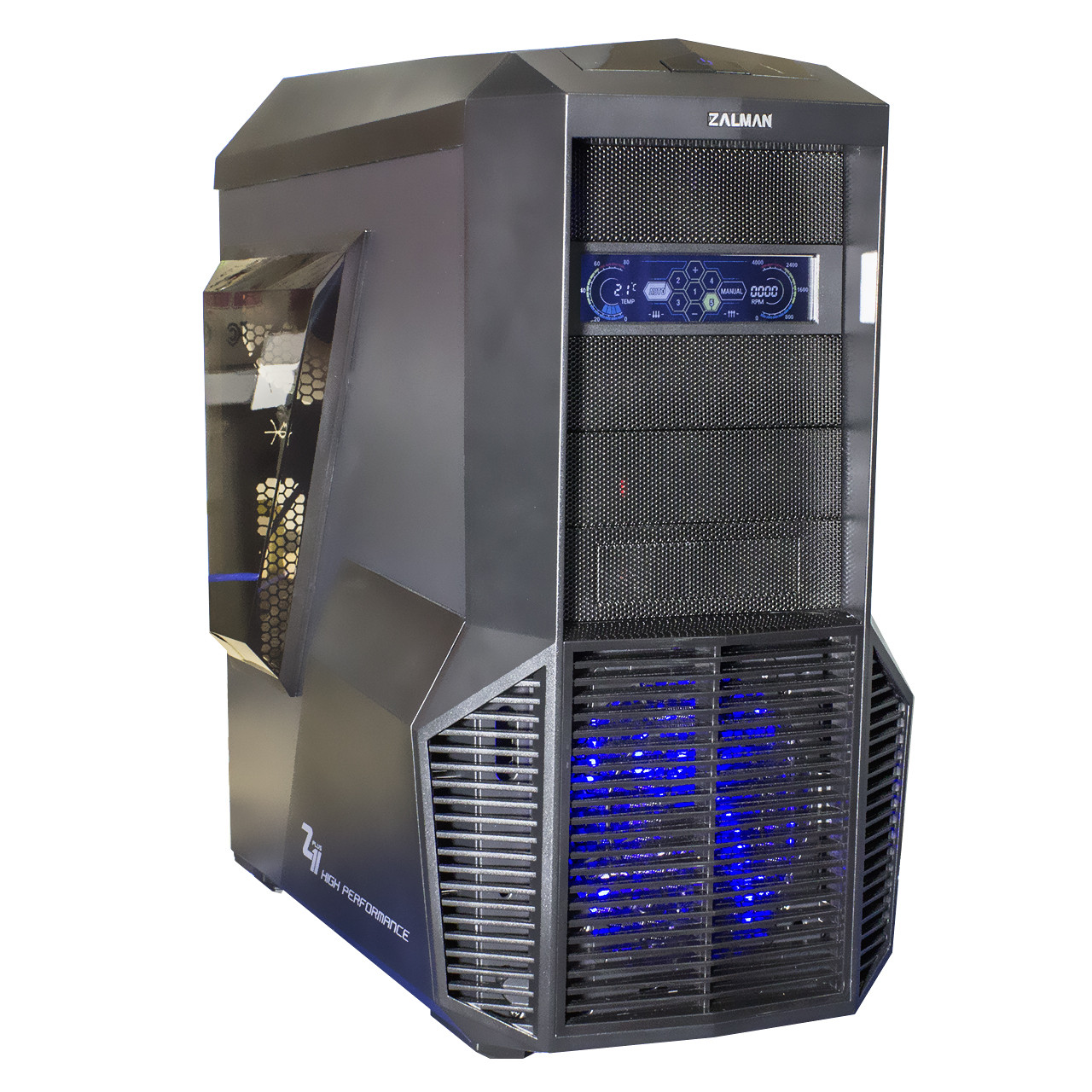 Ігровий комп'ютер Zalman Z11 Plus 16GB RAM Intel Core i5 7400 3ГГц GTX1050Ti Biostar Z170X 128GB SSD 2TB HDD